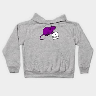 Rat Takes Back Karen Name for Cute Animals Kids Hoodie